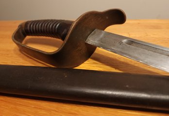 Antique Sword With Original Scabbard