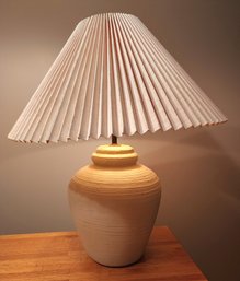 Vintage 26' Tall Table Lamp With Shade