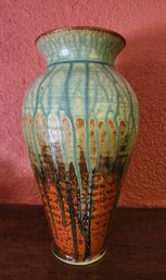 Steamboat Art Co. LARGE Flower Decorative Ceramic Vase