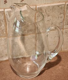 Vintage Glass Beverage Pitcher