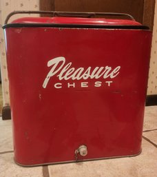 Vintage PLEASURE CHEST Ice Cooler