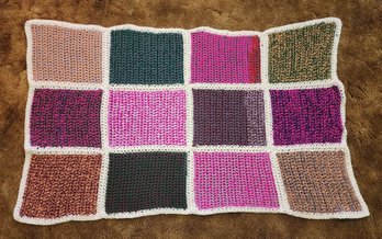 Vintage Hand Knit Blanket