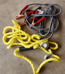 Jumper Cables And Tow Cable