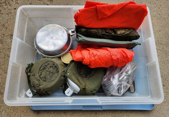 Assortment Of Camping Essentials