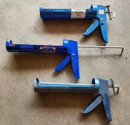 (3) Pre Owned Caulk Guns