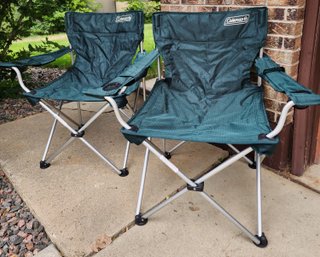 (2) COLEMAN Folding Chairs