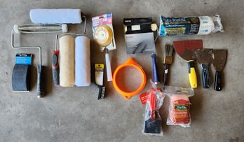 Assortment Of Painting Supplies