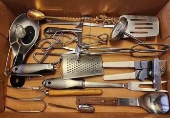 Assortment Of Kitchen Utensils