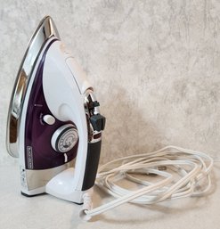 Black And Decker Steam Iron