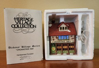 Vintage DICKENS VILLIAGE Decorative Selection CROWNTREE INN