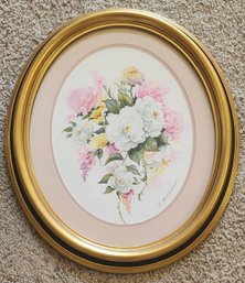 Framed Fine Art SIGNED Watercolor Painting