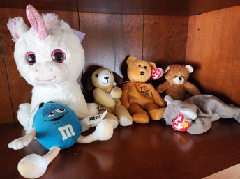 Assortment Of Plush Figures