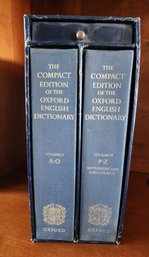 Compact Edition Of The Oxford Dictionary Set