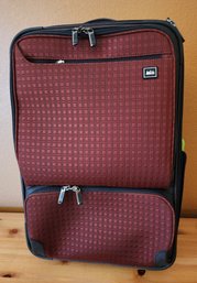 REI Red And Black Travel Suitcase