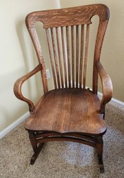 Vintage Wooden Rocking Chair