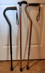 (3) Mobility Canes