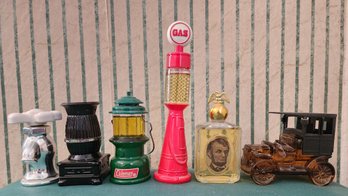 Assortment Of Vintage AVON Cologne Bottles