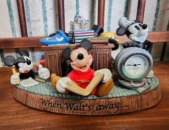 Vintage Walt Disney World Decorative Clock Selection