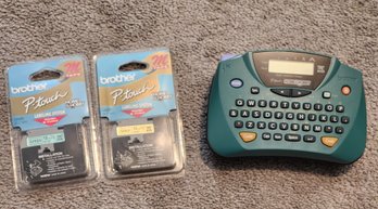 BROTHER PT-65 Label Maker With (2) Brand New Refills