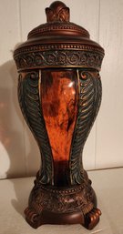 Large Decorative Display Vessel With Lid