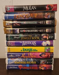 Variety Of Vintage DISNEY Children's VHS Movies