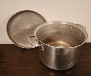 Vintage Stainless Steel Cookware Pan With Lid