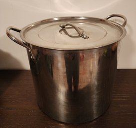 Vintage Stainless Steel Cookware Pan With Lid