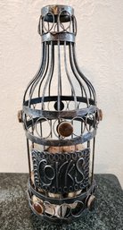 Metal Decorative Wine Cork Display