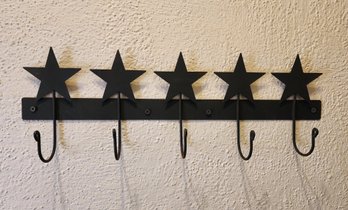 Metal Hanging Rod Wall Accent