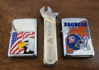 (3) Vintage Novelty Lighters