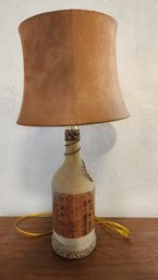 Vintage Table Lamp With Ceramic Base