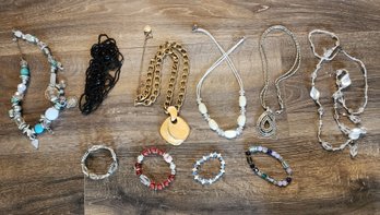 Assortment Of Vintage Costume Jewelry