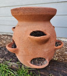 Large Clay Garden Planter