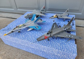 (4) Vintage Model Airplane Selections