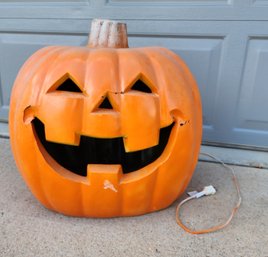 Vintage Halloween Large Pumpkin Decor.