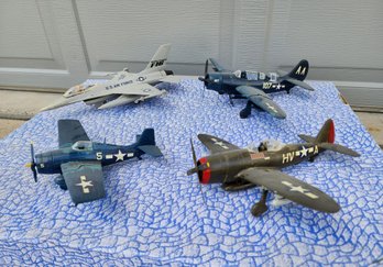 (4) Vintage Model Airplanes