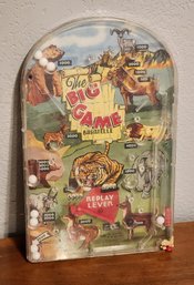 Vintage THE BIG GAME Handheld Pinball Game