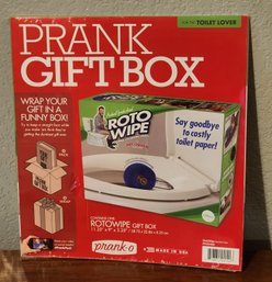 Brand New ROTOWIPE Prank Gift Present Box