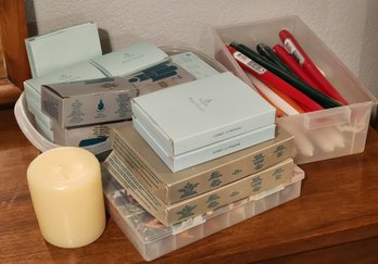 Huge Assortment Of Candles - Many New/Unused