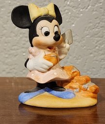 Vintage Walt Disney Minnie Mouse Porcelain Figure