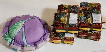 Sewing And Craft Bundle - Fabric Samplers And Thread Organizer