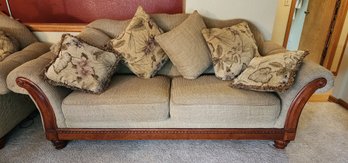 Upholstered Wood Frame Sofa