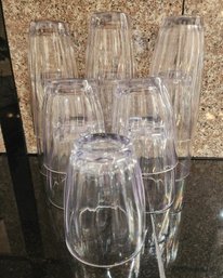 Set Of Fancy Plastic Drinking Glasses