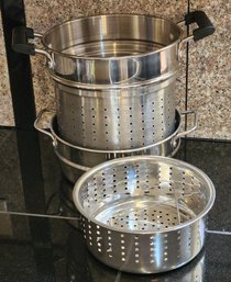 (3) Stainless Steel Strainer Selections