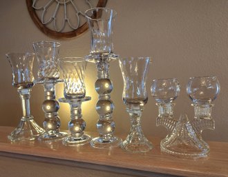 Assortment Of Vintage Glass Votive Candle Accent Selections #1