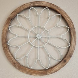 HUGE Hobby Lobby Wood And Metal Wall Accent