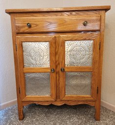 Wooden Vintage Pie Safe Cabinet