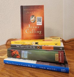 Assortment Of Religious Themed Paperback Books