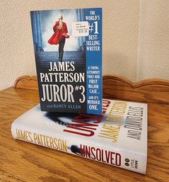 (2) James Patterson Mystery Books