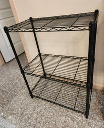 (3) Shelf Metal Storage Rack System